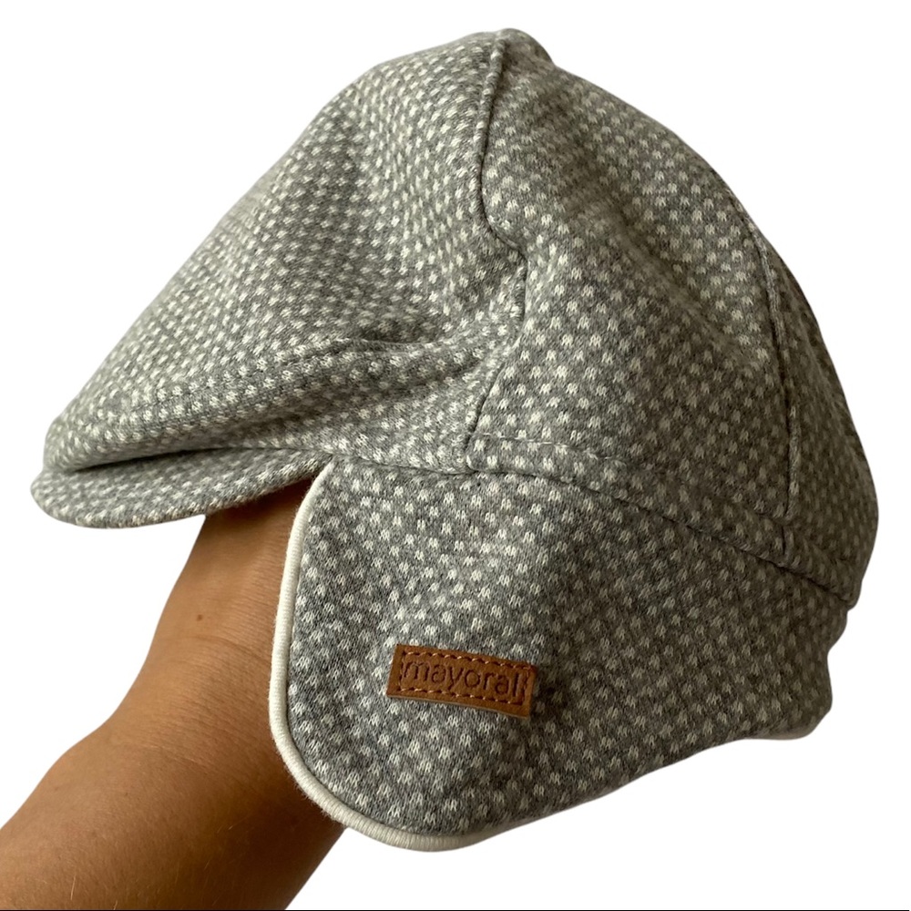 Mayoral Gray Beret Hat 2-4 Months